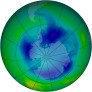 Antarctic Ozone 2001-08-21